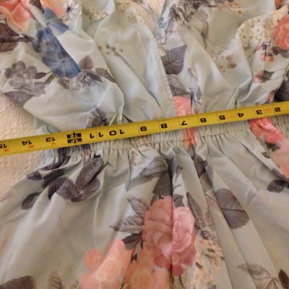 GIRLY & FLIRTY LITTLE BLUE ROMPER - Picture 5 of 7